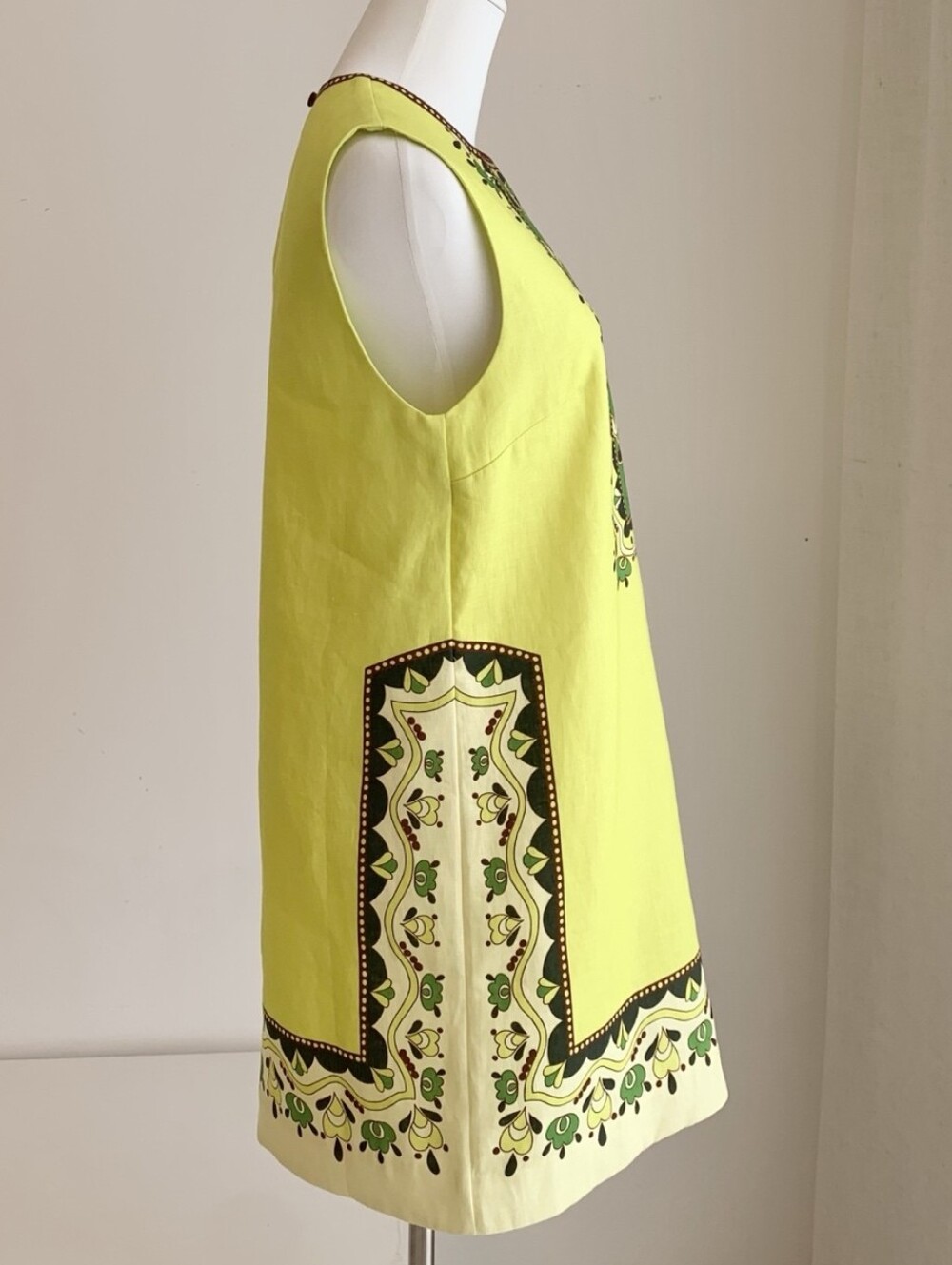Alemais Bridgette Mini Dress in Citrus - Picture 7 of 8